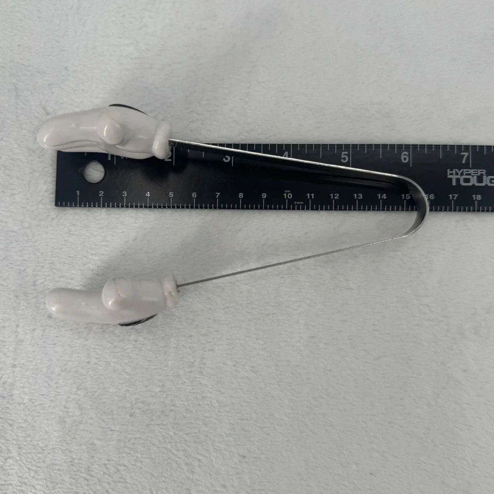 Disney Mickey Mouse Gloves Hand Kitchen Ice Tongs Stainless Steel Novelty 6.5